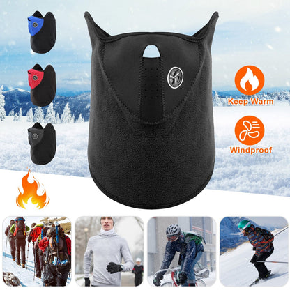 Half Face Mask Breathable Windproof Dustproof Neck Warmer for Bike Motorcycle Racing