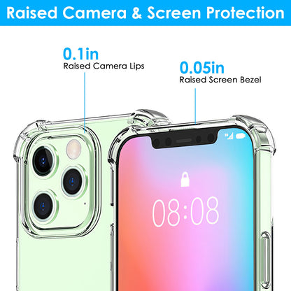 Clear iPhone Case with Shockproof Air Cushion Corners