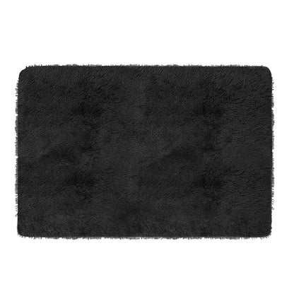 Shaggy Area Rug 4' x 2.6' Anti-Slip Soft Polyester Floor Mat