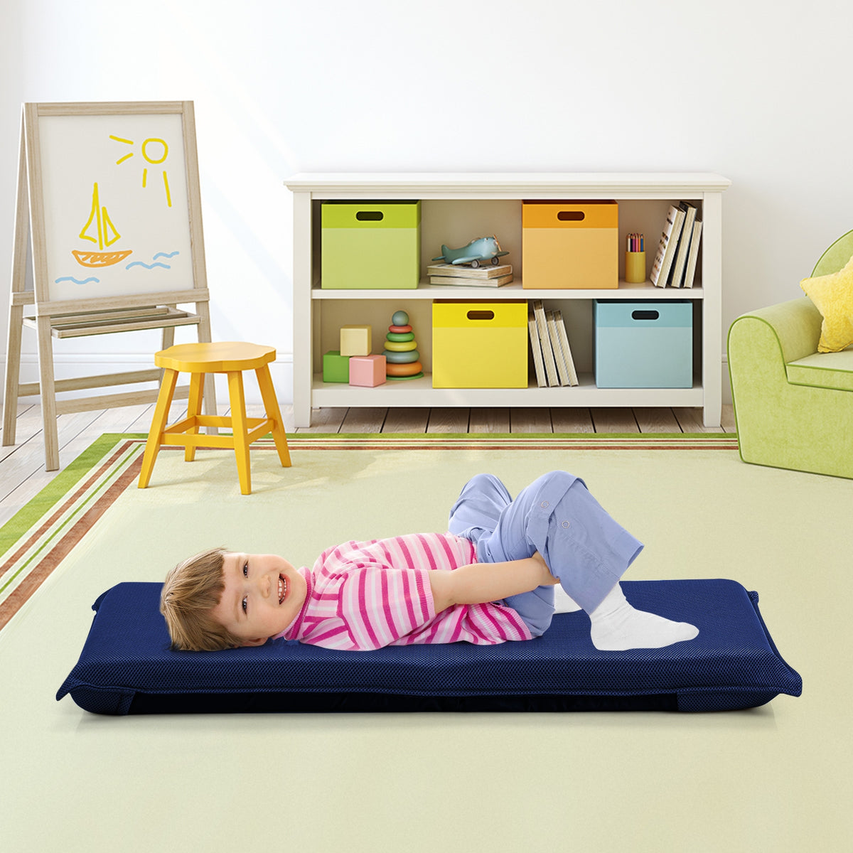 Adjustable Floor Chair with 6 Reclining Positions