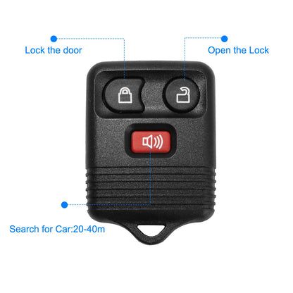 Keyless Entry Remote Key Fob for 1999-2007 Ford F-150 (2-Pack)