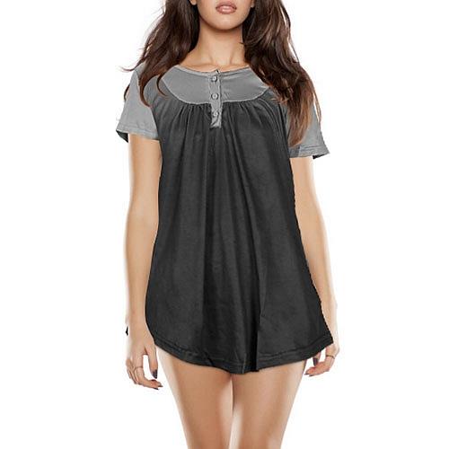 Women Summer Shirts Tops Loose Short