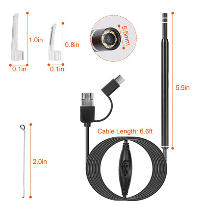 Ear Endoscope Wax Remover