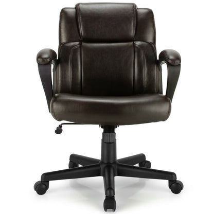 Executive Office Chair with Adjustable Height & Armrests