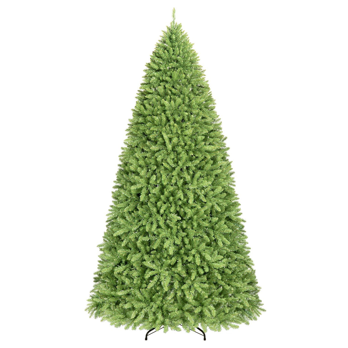 10 FT Pre-Lit Artificial Christmas Tree with 1100 Warm White LED Lights