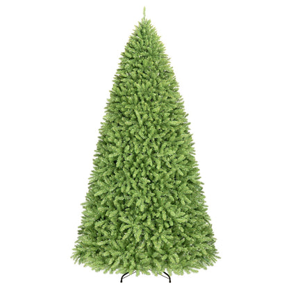 10 FT Pre-Lit Artificial Christmas Tree with 1100 Warm White LED Lights