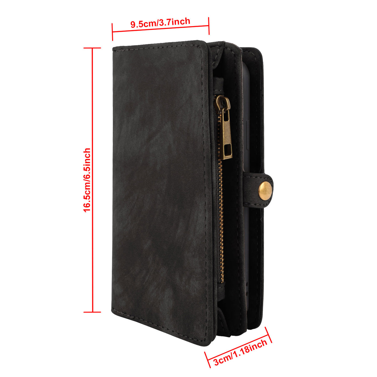 iPhone 6s Plus Wallet Case with Detachable Magnetic Cover