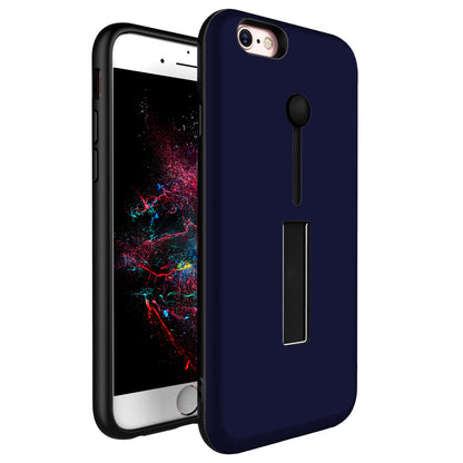 iPhone 8 Case with Finger Strap and Kickstand