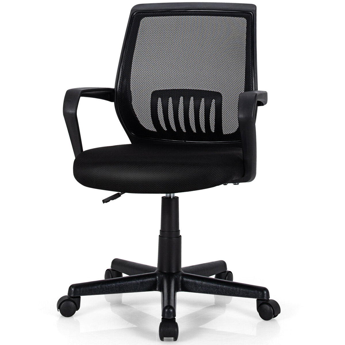 Mid-Back Mesh Office Chair with Lumbar Support