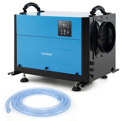 124 Pint Crawl Space Dehumidifier with 3 Modes and 24H Timer