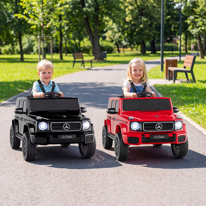 12V Kids Ride On Car Licensed Mercedes Benz EQG 580 for 3-8 Years