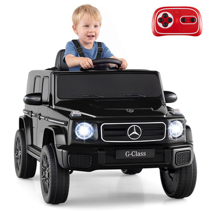 12V Kids Ride On Car Licensed Mercedes Benz EQG 580 for 3-8 Years