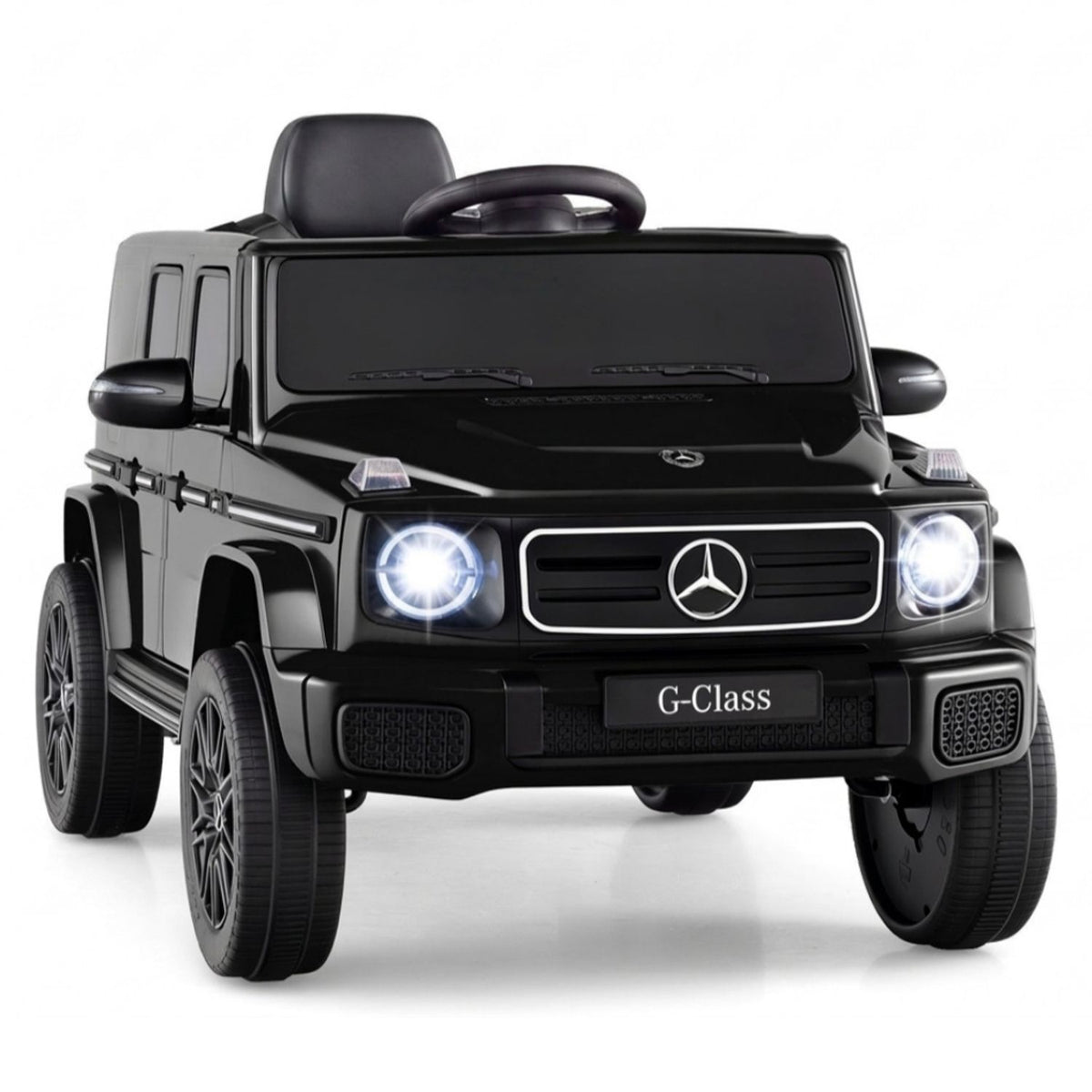 12V Kids Ride On Car Licensed Mercedes Benz EQG 580 for 3-8 Years