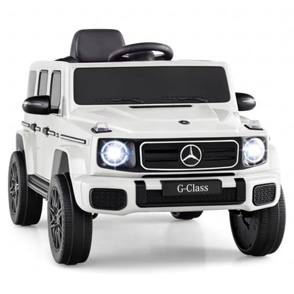 12V Kids Ride On Car Licensed Mercedes Benz EQG 580 for 3-8 Years