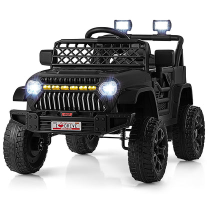 12V Kids Ride on Truck Car with Parental Remote and Music Player