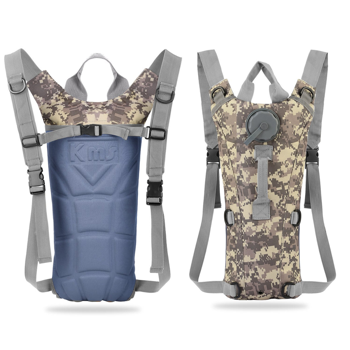 Tactical Hydration Pack with 3L Water Bladder