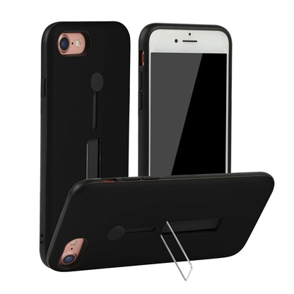 iPhone 8 Case with Finger Strap and Kickstand