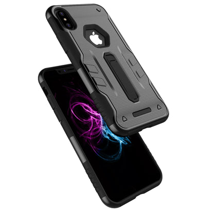 iPhone X Rugged Case with Kickstand - Dual Layer Protection
