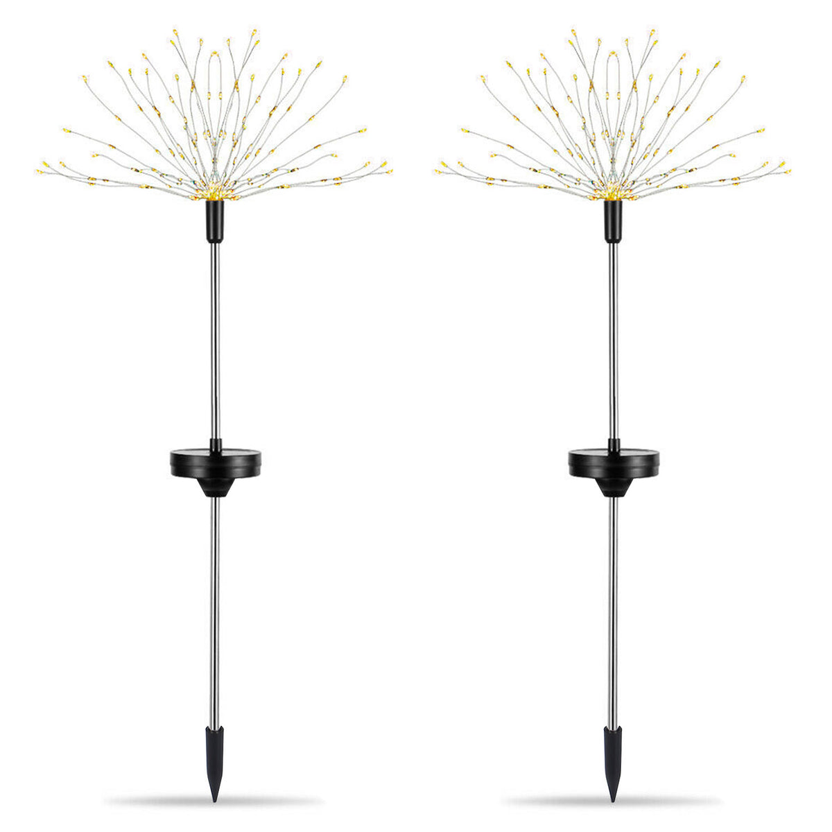Solar Starburst Lights 240 LED Firework Garden Stake Lights