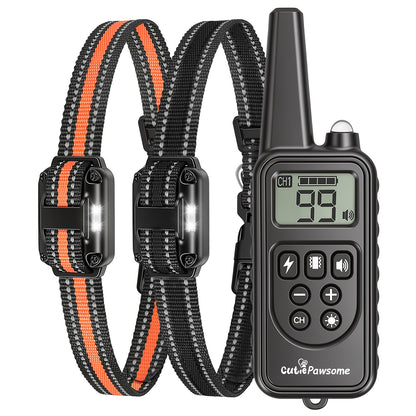 Dog Training Collar Receiver with Adjustable Belt IP67 Waterproof