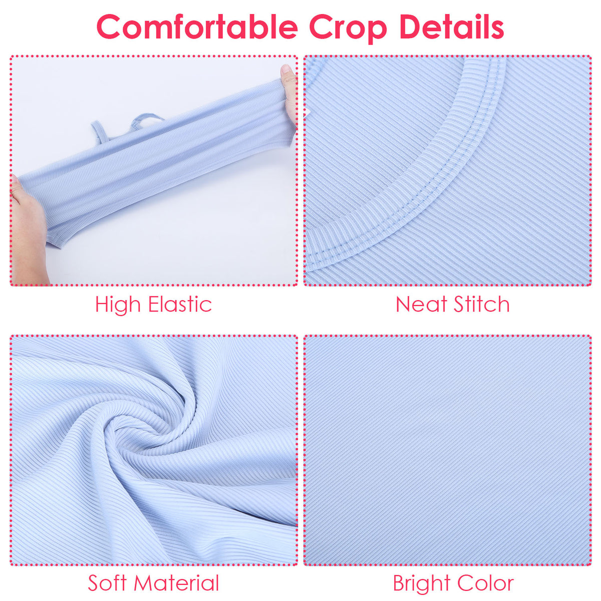 3 Pack Women Crop Top