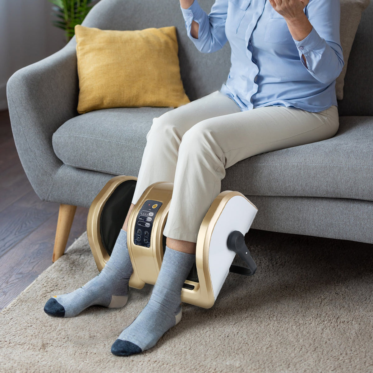 Shiatsu Foot Massager with Heating and Auto Modes