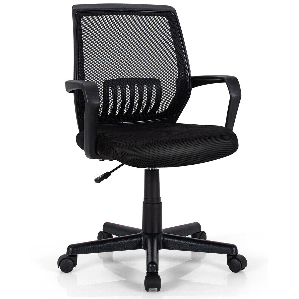 Mid-Back Mesh Office Chair with Lumbar Support