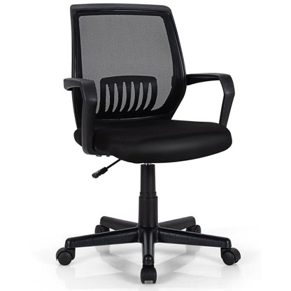 Mid-Back Mesh Office Chair with Lumbar Support
