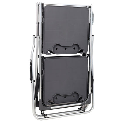 Folding Camping Kitchen Table with Heat-Resistant Top