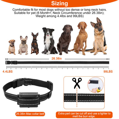 Dog Training Collar Receiver with 3280ft Range & IP67 Waterproof