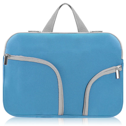 Laptop Sleeve Bag with Front Pockets - Neoprene Protection