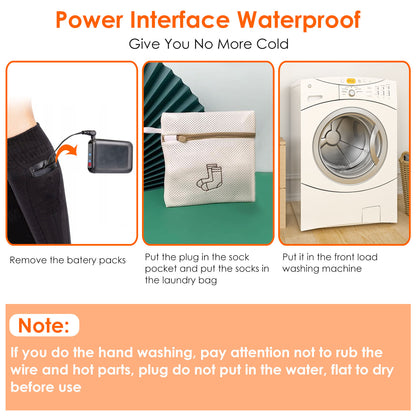 Rechargeable Heated Socks with 4 Temperature Levels