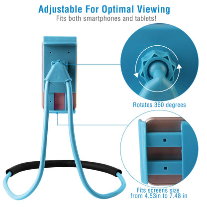 Flexible Gooseneck Phone Holder with 360° Rotation