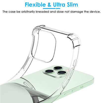 Clear iPhone Case with Shockproof Air Cushion Corners
