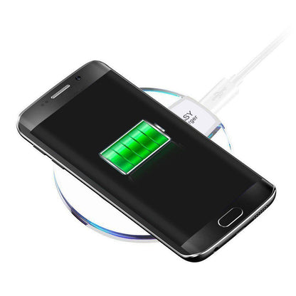 Qi Wireless Charging Pad - Mini Compact Design