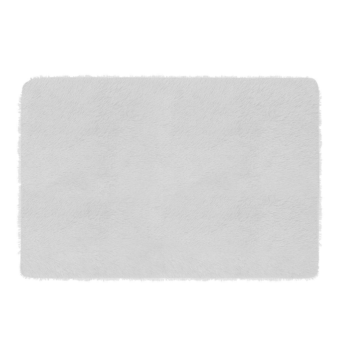 Shaggy Area Rug 4' x 2.6' Anti-Slip Soft Polyester Floor Mat