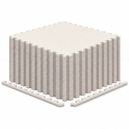 Puzzle Exercise Floor Mats 1/2 Inch Thick - 24 Tiles