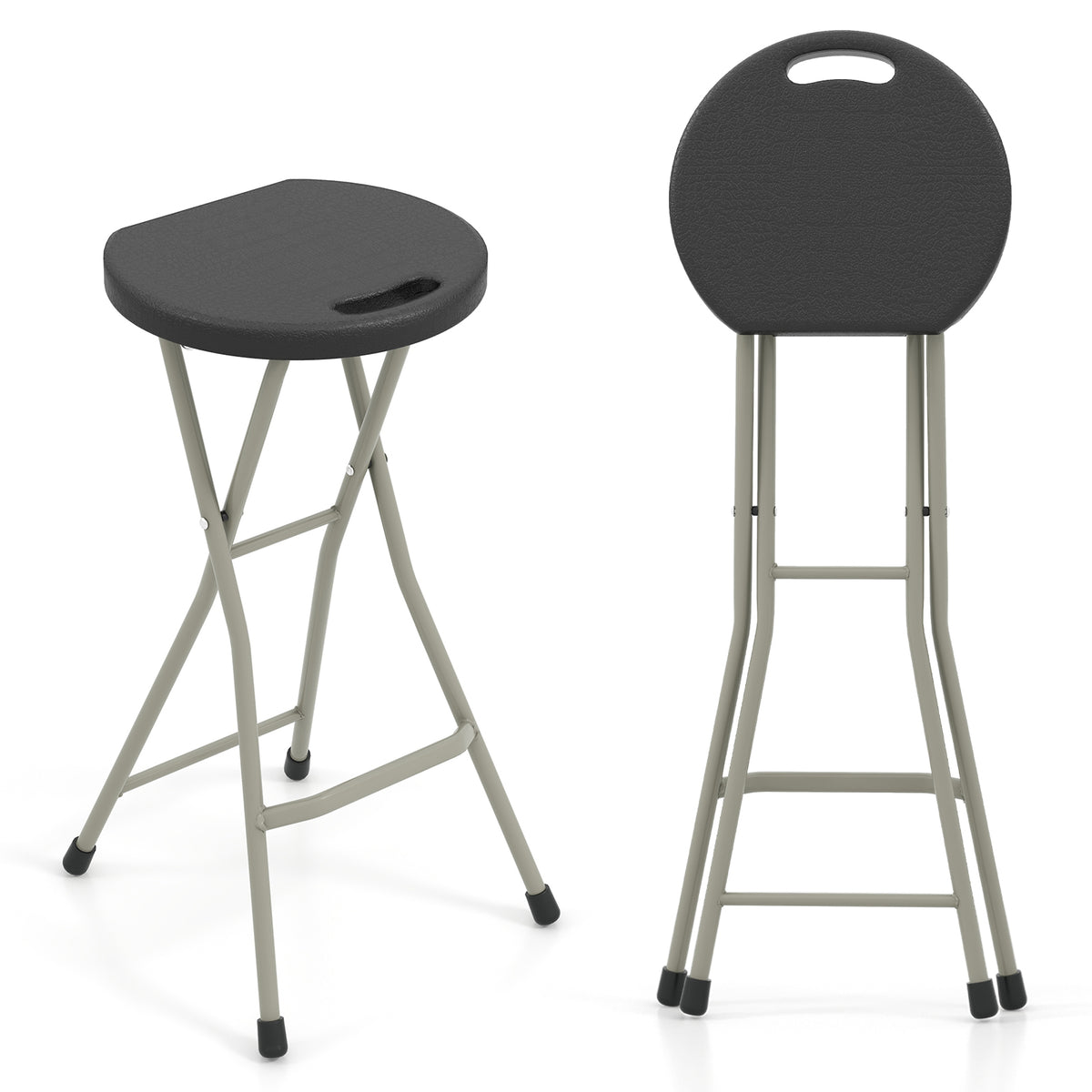 28" Folding Stool with 330 lbs Capacity