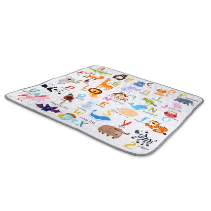 Baby Play Mat 50x50IN Non-Slip Foldable Crawling Mat