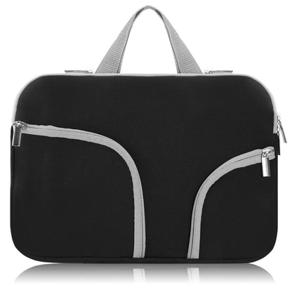 Laptop Sleeve Bag with Front Pockets - Neoprene Protection