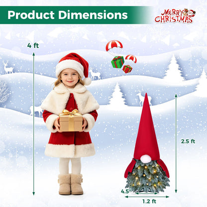 2 Pack 2.5 FT Pre-Lit Mini Tabletop Artificial Christmas Tree