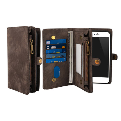iPhone 6s Plus Wallet Case with Detachable Magnetic Cover