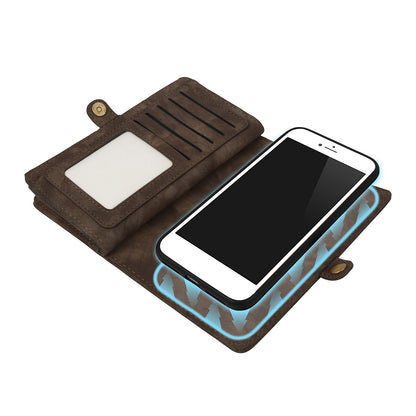 iPhone 6s Plus Wallet Case with Detachable Magnetic Cover