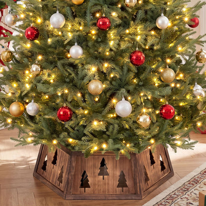 31.5" Christmas Tree Collar for 6/7.5/9 ft Artificial Trees with Tool-Free Setup