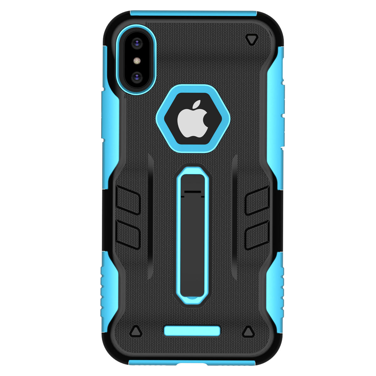 iPhone X Rugged Case with Kickstand - Dual Layer Protection