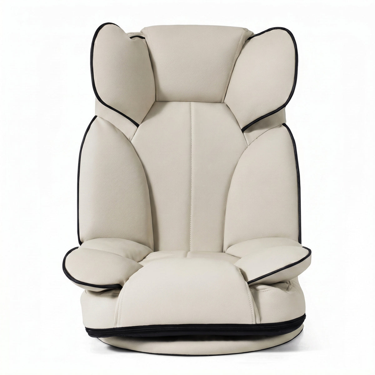 Swivel Floor Gaming Chair with 6-Position Adjustable Backrest