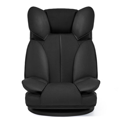 Swivel Floor Gaming Chair with 6-Position Adjustable Backrest