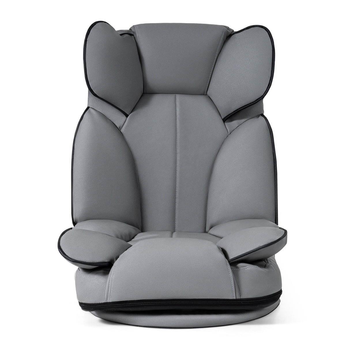 Swivel Floor Gaming Chair with 6-Position Adjustable Backrest
