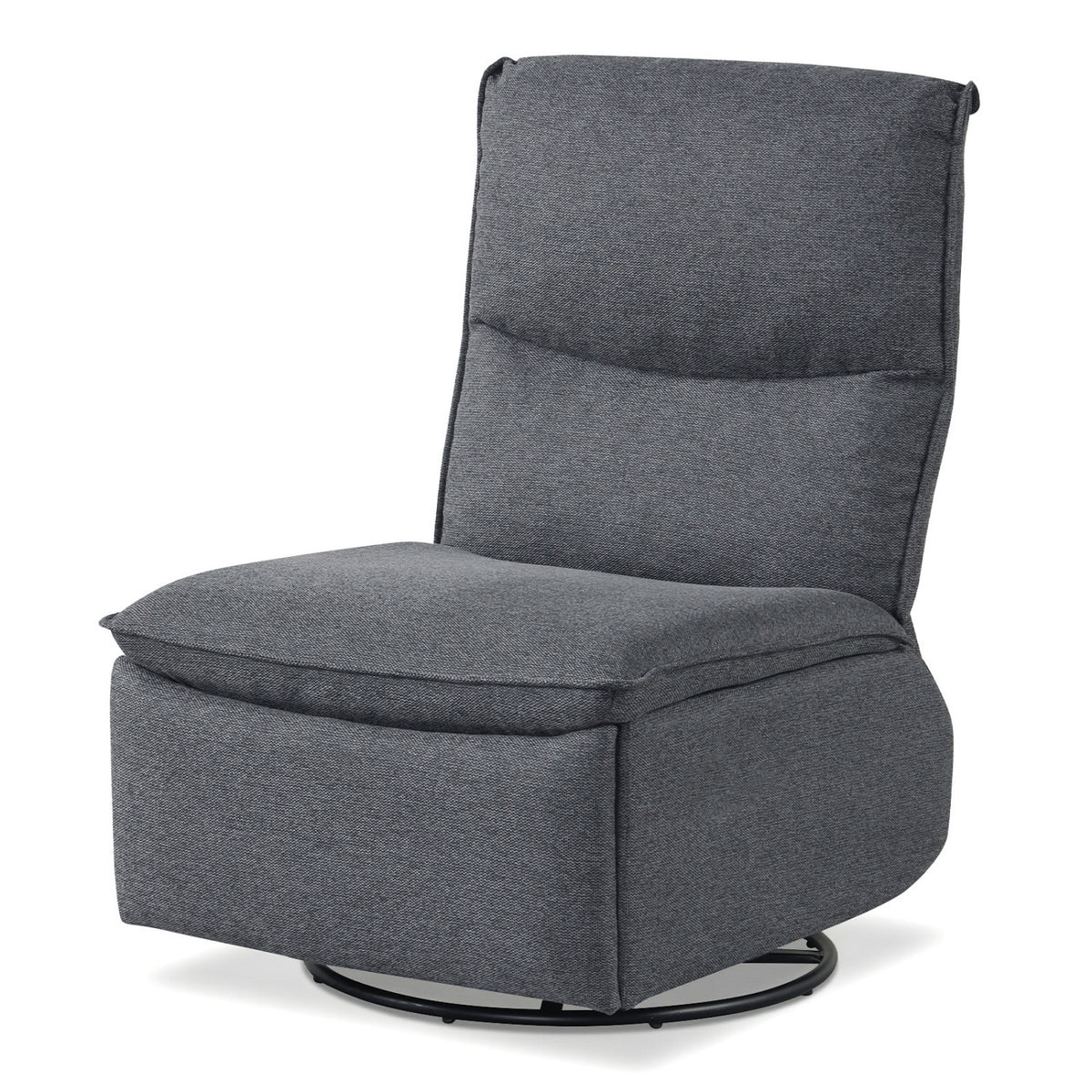 360° Swivel Recliner Chair with Rocking Motion and Footrest