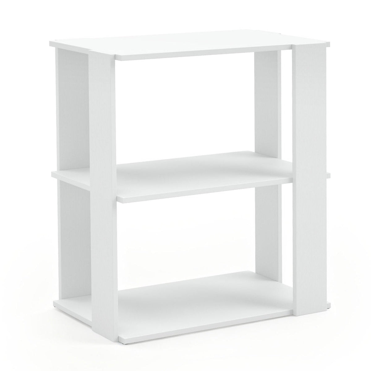 3-Tier Stackable Shoe Rack Set of 2 - White